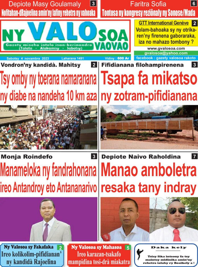 Mada Soa  Antananarivo